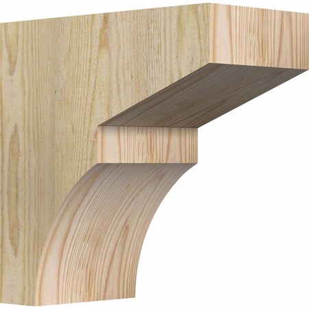 Ekena Millwork Monterey Rough Sawn Corbel, Douglas Fir, 6"W x 12"D x 12"H COR06X12X12MON00RDF